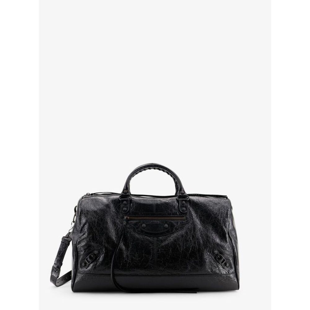 Balenciaga Men Le City Boston L Leather Handbag